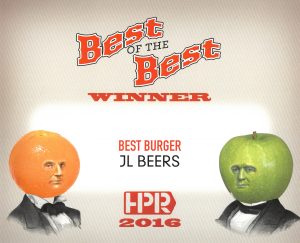 2016 HPR Best of the Best - Best Burger